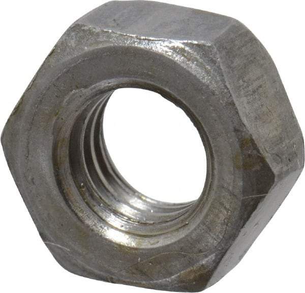 Value Collection - M6x1.00 Steel Right Hand Hex Nut - 10mm Across Flats, 5mm High, Uncoated - Eagle Tool & Supply