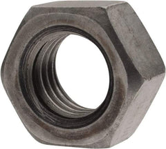 Value Collection - M18x2.50 Steel Right Hand Hex Nut - 27mm Across Flats, 15mm High, Uncoated - Eagle Tool & Supply