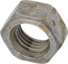 Value Collection - M20x2.50 Steel Right Hand Hex Nut - 30mm Across Flats, 16mm High, Uncoated - Eagle Tool & Supply