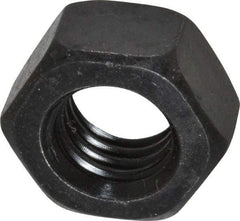 Value Collection - M12x1.75 Steel Right Hand Hex Nut - 19mm Across Flats, 10mm High, Uncoated - Eagle Tool & Supply