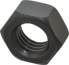 Value Collection - M14x2.00 Steel Right Hand Hex Nut - 22mm Across Flats, 11mm High, Uncoated - Eagle Tool & Supply