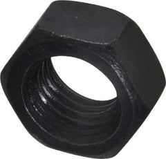 Value Collection - M16x2.00 Steel Right Hand Hex Nut - 24mm Across Flats, 13mm High, Uncoated - Eagle Tool & Supply