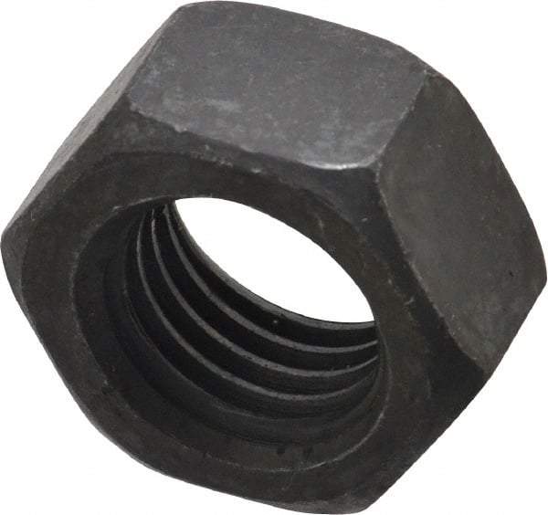 Value Collection - M20x2.50 Steel Right Hand Hex Nut - 30mm Across Flats, 16mm High, Uncoated - Eagle Tool & Supply