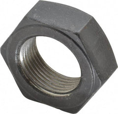 Value Collection - 1-1/4 - 12 UNF Steel Right Hand Hex Jam Nut - 1-7/8" Across Flats, 23/32" High, Uncoated - Eagle Tool & Supply