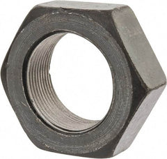 Value Collection - 1-3/4 - 12 UNF Steel Right Hand Hex Jam Nut - 2-5/8" Across Flats, 31/32" High, Uncoated - Eagle Tool & Supply