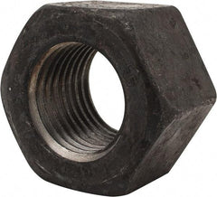 Value Collection - 2-1/2 - 4 UNC Steel Right Hand Heavy Hex Nut - 3-7/8" Across Flats, 2-29/64" High, Uncoated, 2B Class of Fit - Eagle Tool & Supply