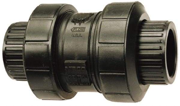 NIBCO - 1" PVDF Check Valve - Socket x Socket, 1,360 WOG - Eagle Tool & Supply