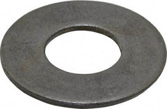 Value Collection - 1-1/8" Screw, Steel USS Flat Washer - 1-1/4" ID x 2-3/4" OD, 11/64" Thick, Plain Finish - Eagle Tool & Supply
