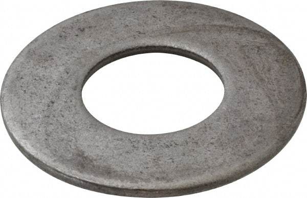 Value Collection - 1-1/2" Screw, Steel USS Flat Washer - 1-5/8" ID x 3-1/2" OD, 3/16" Thick, Plain Finish - Eagle Tool & Supply
