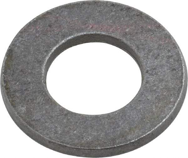 Value Collection - 1/2" Screw, Steel SAE Flat Washer - 17/32" ID x 1-1/16" OD, 3/32" Thick, Plain Finish - Eagle Tool & Supply