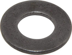 Value Collection - 9/16" Screw, Steel SAE Flat Washer - 19/32" ID x 1-3/16" OD, 3/32" Thick, Plain Finish - Eagle Tool & Supply