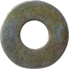 Value Collection - 7/16" Screw, Grade 8 Steel Extra Thick Flat Washer - Zinc Yellow Dichromate Finish - Eagle Tool & Supply