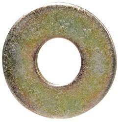 Value Collection - 5/8" Screw, Grade 8 Steel Extra Thick Flat Washer - Zinc Yellow Dichromate Finish - Eagle Tool & Supply