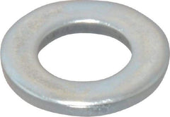 Value Collection - M12 Screw, Steel Standard Flat Washer - 13mm ID x 24mm OD, 2.5mm Thick, Zinc-Plated Finish - Eagle Tool & Supply