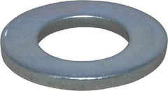 Value Collection - M14 Screw, Steel Standard Flat Washer - 15mm ID x 28mm OD, 2.5mm Thick, Zinc-Plated Finish - Eagle Tool & Supply