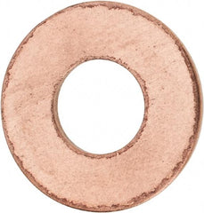 Value Collection - 1/2" Screw, Silicon Bronze Standard Flat Washer - 0.531" ID x 1-1/4" OD, 0.091" Thick - Eagle Tool & Supply