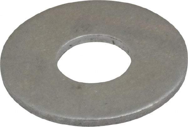 Value Collection - 1/4" Screw, Aluminum Standard Flat Washer - 0.264" ID x 0.689" OD, 0.048" Thick - Eagle Tool & Supply