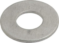 Value Collection - 1/2" Screw, Aluminum Standard Flat Washer - 0.562" ID x 1-1/4" OD, 0.089" Thick - Eagle Tool & Supply