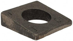 Value Collection - 1" Bolt, Iron Beveled Square Washer - 1-1/16" ID, 9/16 Minimum Thickness - Eagle Tool & Supply
