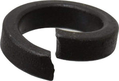 Value Collection - 1/2", 0.506" ID, 0.172" Thick High Collar Split Lock Washer - Steel, Uncoated, 0.506" Min ID, 0.518" Max ID, 0.737" Max OD - Eagle Tool & Supply