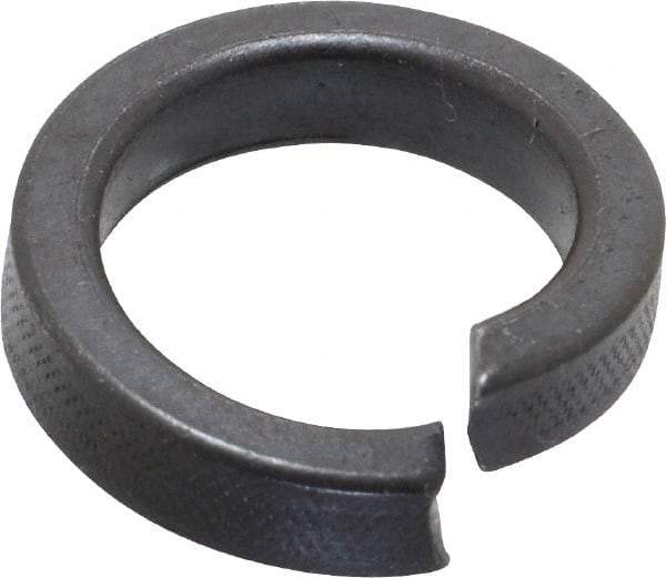 Value Collection - 5/8", 0.635" ID, 0.203" Thick High Collar Split Lock Washer - Steel, Uncoated, 0.635" Min ID, 0.65" Max ID, 0.923" Max OD - Eagle Tool & Supply