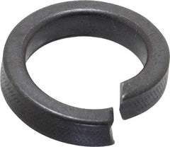 Value Collection - 5/8", 0.635" ID, 0.203" Thick High Collar Split Lock Washer - Steel, Uncoated, 0.635" Min ID, 0.65" Max ID, 0.923" Max OD - Eagle Tool & Supply