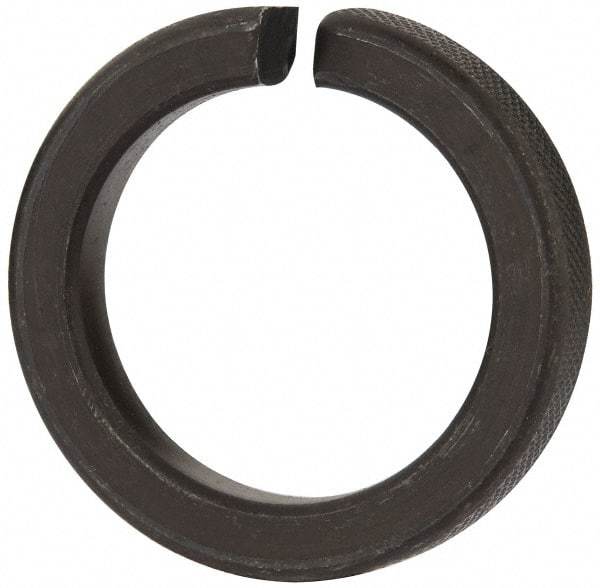 Value Collection - 1-1/2", 1.504" ID, 3/8" Thick High Collar Split Lock Washer - Steel, Uncoated, 1.504" Min ID, 1.534" Max ID, 2.17" Max OD - Eagle Tool & Supply
