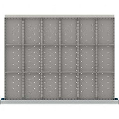 LISTA - 18-Compartment Drawer Divider Layout for 3.15" High Drawers - Eagle Tool & Supply