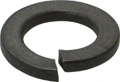 Value Collection - M14, 14.2mm ID, 3mm Thick Split Lock Washer - Steel, Uncoated, 14.2mm Min ID, 14.7mm Max ID, 24.1mm Max OD - Eagle Tool & Supply