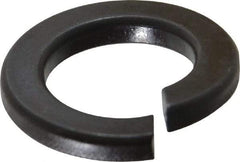 Value Collection - M16, 16.2mm ID, 3.5mm Thick Split Lock Washer - Steel, Uncoated, 16.2mm Min ID, 17mm Max ID, 27.4mm Max OD - Eagle Tool & Supply