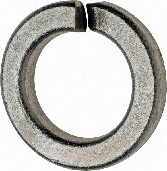 Value Collection - 1-1/8", 1.129" ID, 0.281" Thick Split Lock Washer - Steel, Zinc-Plated Finish, 1.129" Min ID, 1.153" Max ID, 1.847" Min OD, 1.853" Max OD - Eagle Tool & Supply