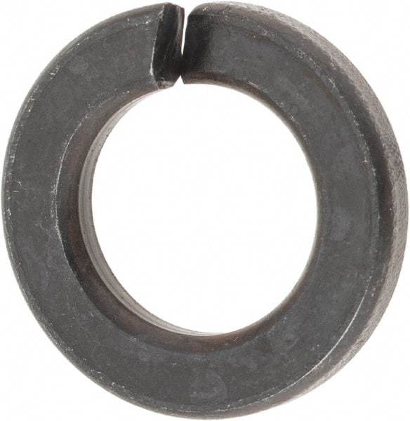 Value Collection - 1/2", 0.502" ID, 1/8" Thick Split Lock Washer - Steel, Uncoated, 0.502" Min ID, 0.512" Max ID, 0.869" Min OD, 0.873" Max OD - Eagle Tool & Supply