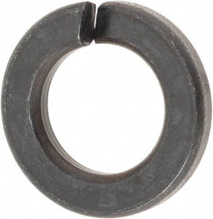 Value Collection - 1/2", 0.502" ID, 1/8" Thick Split Lock Washer - Steel, Uncoated, 0.502" Min ID, 0.512" Max ID, 0.869" Min OD, 0.873" Max OD - Eagle Tool & Supply