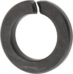 Value Collection - 7/8", 0.878" ID, 0.219" Thick Split Lock Washer - Steel, Uncoated, 0.878" Min ID, 0.894" Max ID, 1.459" Min OD, 1.464" Max OD - Eagle Tool & Supply