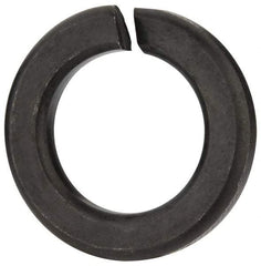 Value Collection - 1-1/8", 1.129" ID, 0.281" Thick Split Lock Washer - Steel, Uncoated, 1.129" Min ID, 1.153" Max ID, 1.847" Min OD, 1.853" Max OD - Eagle Tool & Supply
