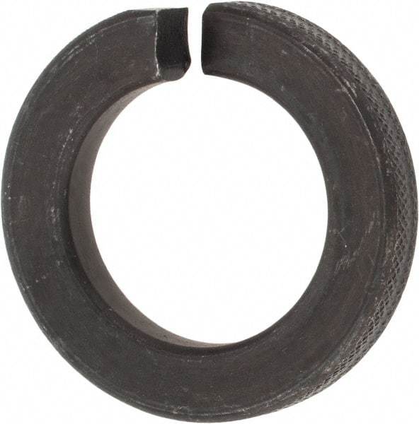 Value Collection - 1-1/4", 1.254" ID, 0.312" Thick Split Lock Washer - Steel, Uncoated, 1.254" Min ID, 1.28" Max ID, 2.036" Min OD, 2.045" Max OD - Eagle Tool & Supply