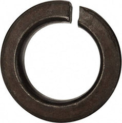 Value Collection - 1-1/2", 1.504" ID, 3/8" Thick Split Lock Washer - Steel, Uncoated, 1.504" Min ID, 1.534" Max ID, 2.419" Min OD, 2.43" Max OD - Eagle Tool & Supply