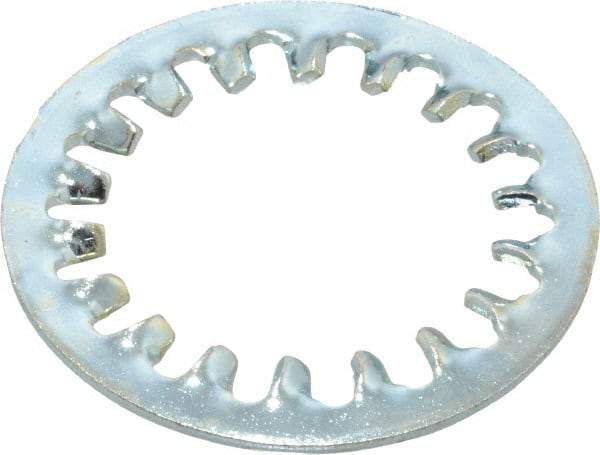 Value Collection - 1-1/4" Screw, 1.325" ID, Steel Internal Tooth Lock Washer - 1.975" OD, Zinc-Plated, Grade 2 - Eagle Tool & Supply