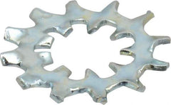 Value Collection - 3/8" Screw, 0.398" ID, Steel Internal Tooth & External Tooth Lock Washer - 0.985" OD, Zinc-Plated, Grade 2 - Eagle Tool & Supply