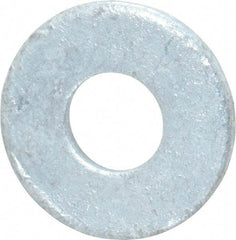 Value Collection - 5/16" Screw, Steel USS Flat Washer - 3/8" ID x 7/8" OD, 5/64" Thick, Galvanized Finish - Eagle Tool & Supply