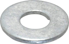 Value Collection - 3/8" Screw, Steel USS Flat Washer - 7/16" ID x 1" OD, 5/64" Thick, Galvanized Finish - Eagle Tool & Supply