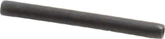 Made in USA - 1/16" Diam x 5/8" Long Coiled Spring Pin - Grade 1070-1090 Alloy Steel, Black Oxide Finish - Eagle Tool & Supply