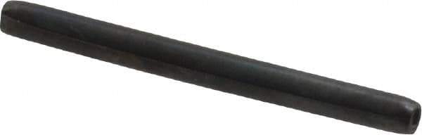 Made in USA - 1/16" Diam x 3/4" Long Coiled Spring Pin - Grade 1070-1090 Alloy Steel, Black Oxide Finish - Eagle Tool & Supply