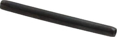 Made in USA - 1/16" Diam x 3/4" Long Coiled Spring Pin - Grade 1070-1090 Alloy Steel, Black Oxide Finish - Eagle Tool & Supply