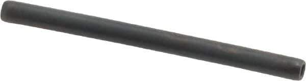 Made in USA - 1/16" Diam x 7/8" Long Coiled Spring Pin - Grade 1070-1090 Alloy Steel, Black Oxide Finish - Eagle Tool & Supply