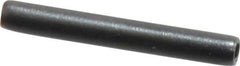 Made in USA - 3/32" Diam x 3/4" Long Coiled Spring Pin - Grade 1070-1090 Alloy Steel, Black Oxide Finish - Eagle Tool & Supply