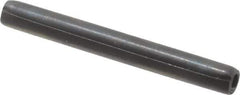 Made in USA - 3/32" Diam x 7/8" Long Coiled Spring Pin - Grade 1070-1090 Alloy Steel, Black Oxide Finish - Eagle Tool & Supply