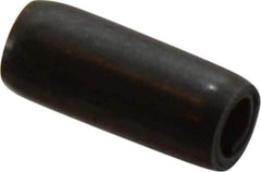 Made in USA - 1/8" Diam x 5/16" Long Coiled Spring Pin - Grade 1070-1090 Alloy Steel, Black Oxide Finish - Eagle Tool & Supply