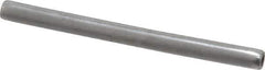 Made in USA - 5/32" Diam x 2" Long Coiled Spring Pin - Grade 1070-1090 Alloy Steel, Black Oxide Finish - Eagle Tool & Supply