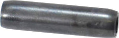 Made in USA - 3/16" Diam x 3/4" Long Coiled Spring Pin - Grade 1070-1090 Alloy Steel, Black Oxide Finish - Eagle Tool & Supply